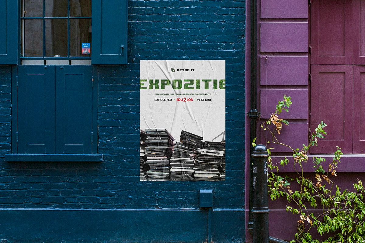 Retro I.T. museum identity